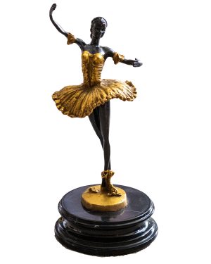 "Graceful Ballet" Dancer Sculpture